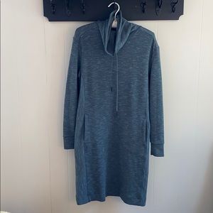 Prana Sunrise Dress • Size S • Blue Gray • NWOT